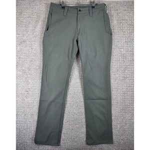 1620 Mens 34x34 "The Shop Pant" Green Work Stretch Utility Pants Made in USA